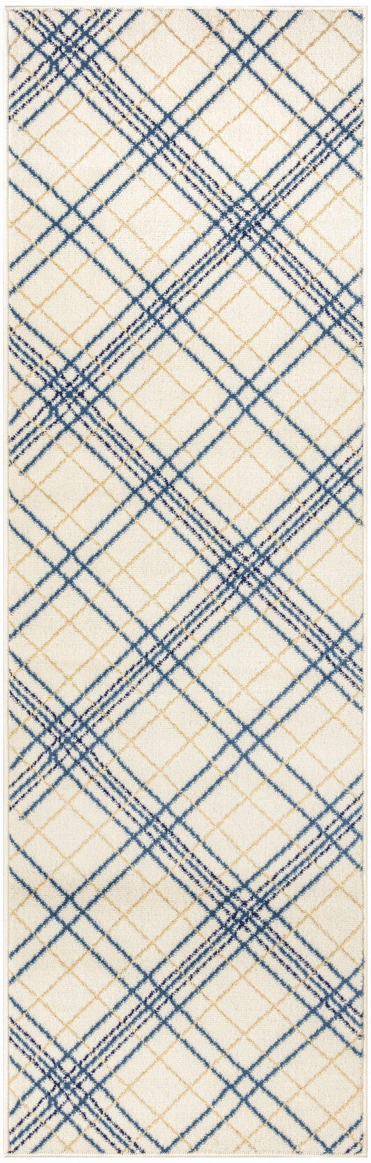 Nourison Home Jubilant  Ivory Navy  Contemporary