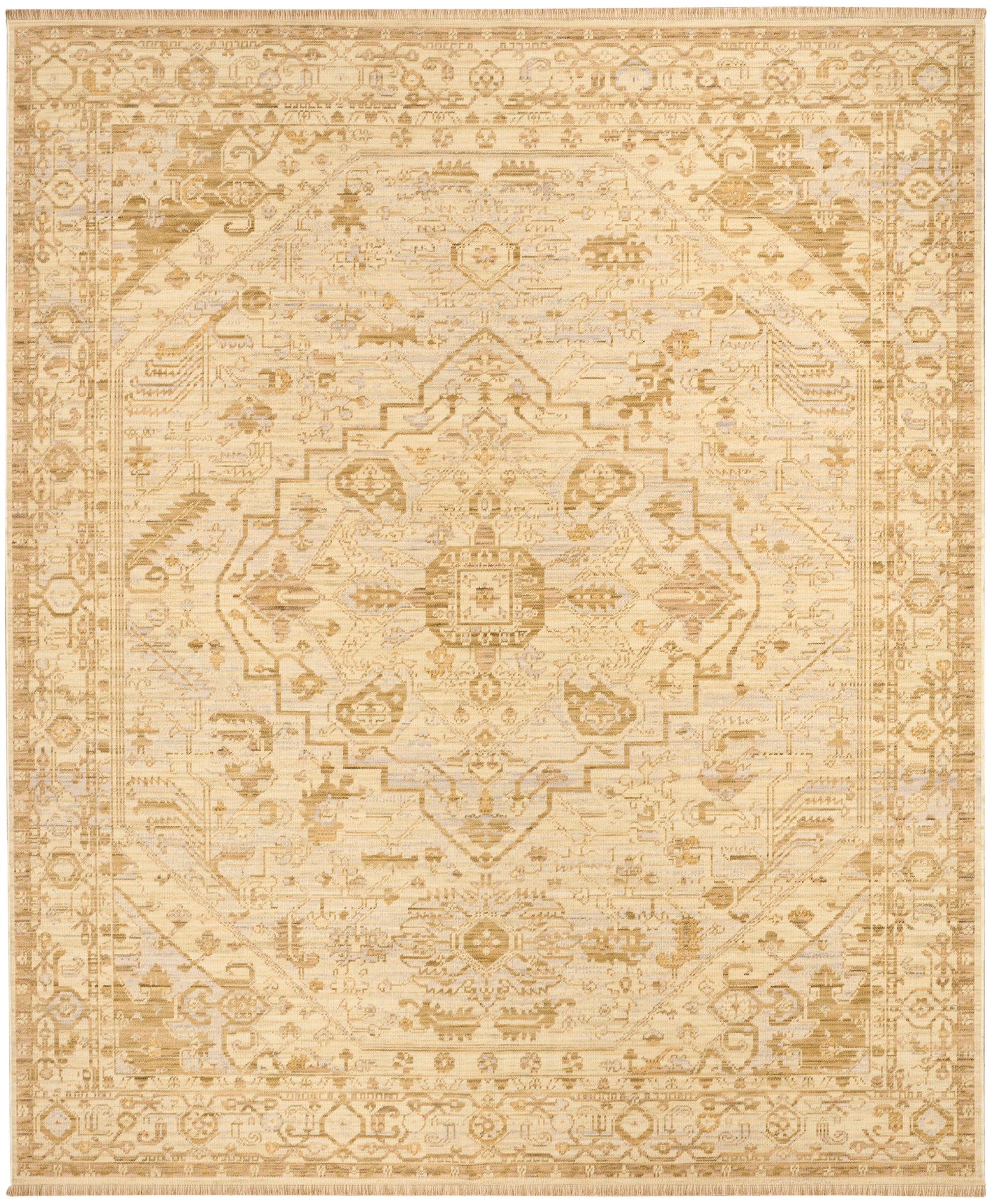 Nourison Home Antique Bloom  Beige  Traditional
