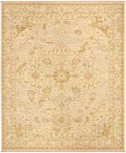 Nourison Home Antique Bloom  Beige  Traditional