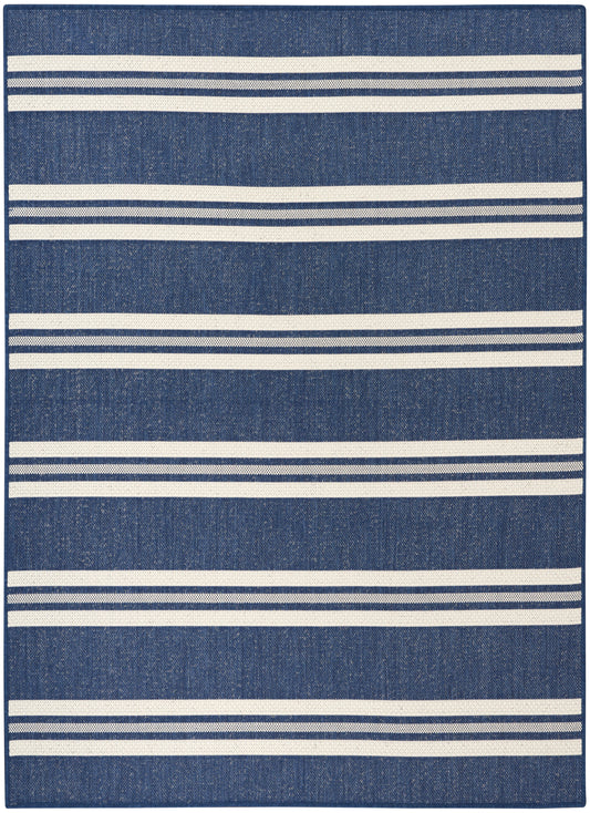 Nourison Home Horizon Indoor/Outdoor  Navy  Contemporary