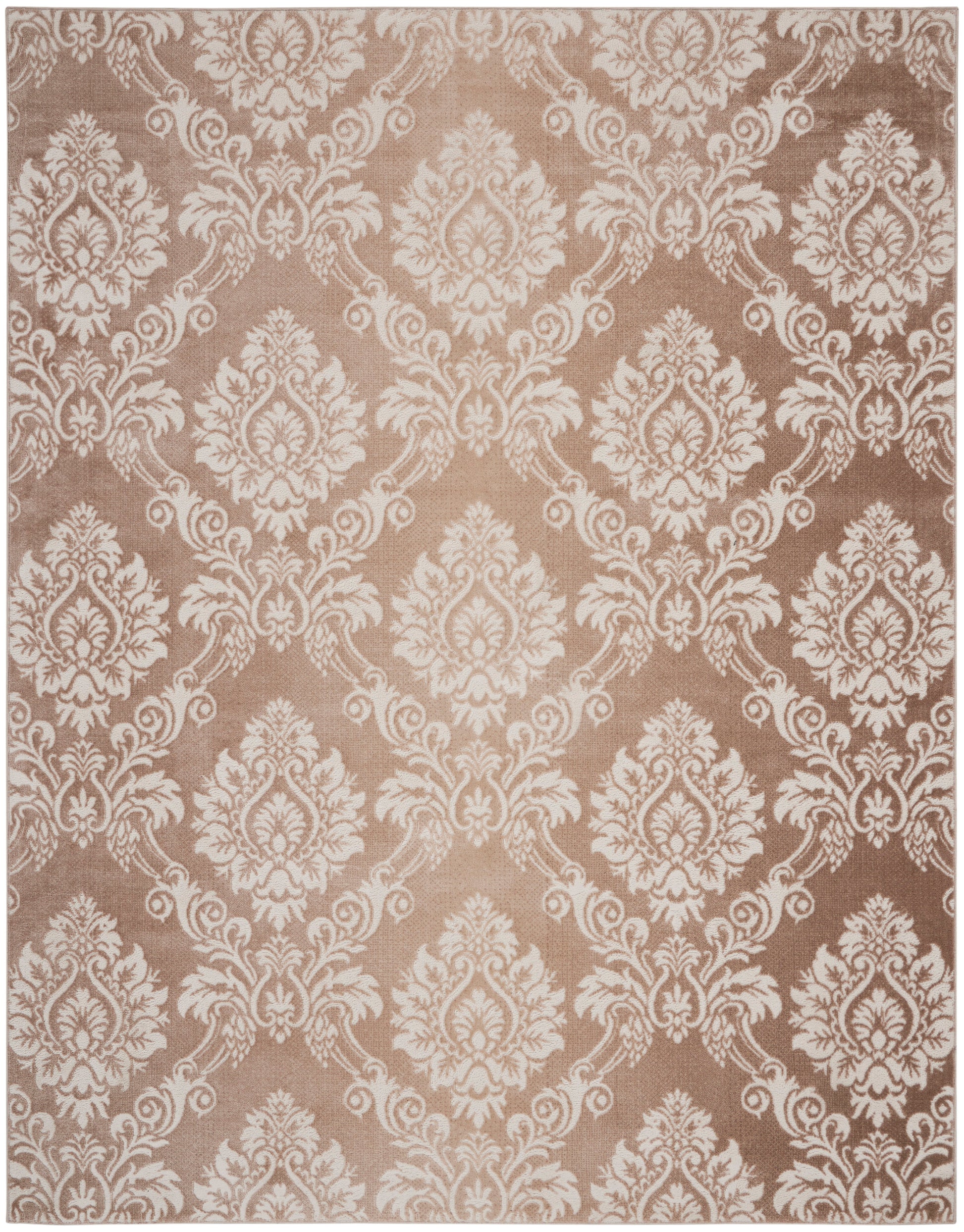 Nourison Home Elation  Ivory Mocha  Traditional