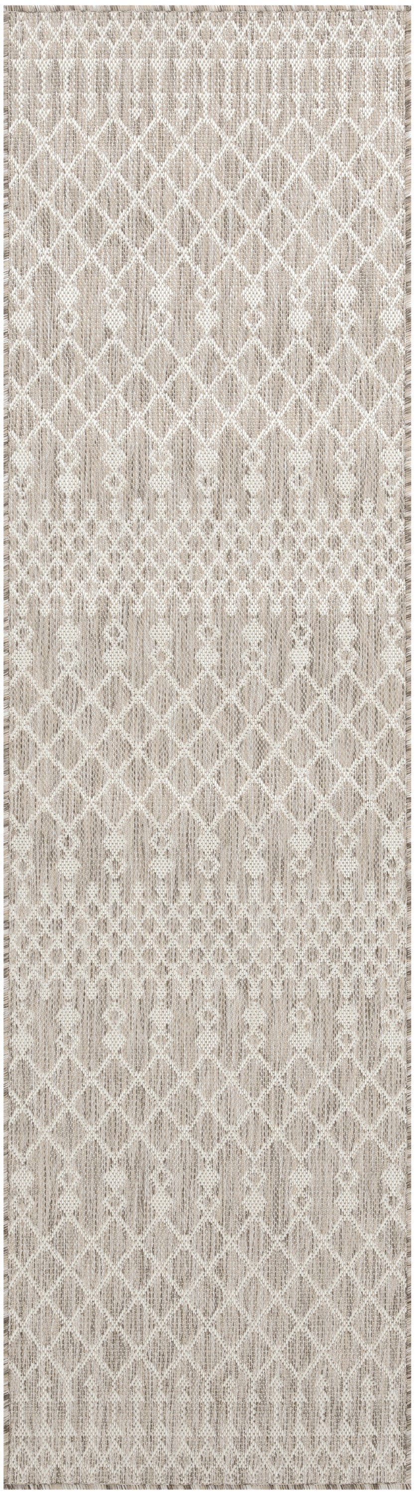 Nourison Home Positano POS02 Light Grey Contemporary Power-loomed Rug