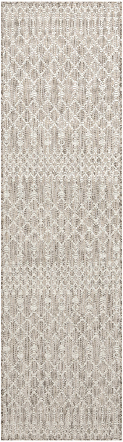 Nourison Home Positano POS02 Light Grey Contemporary Power-loomed Rug