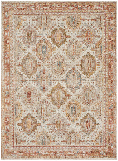Nourison Home Sahar  Ivory Multicolor  Traditional