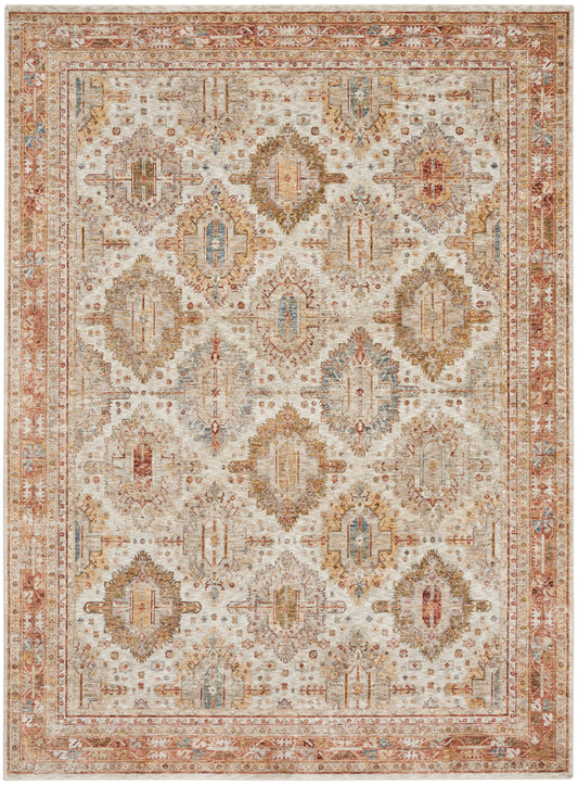 Nourison Home Sahar  Ivory Multicolor  Traditional