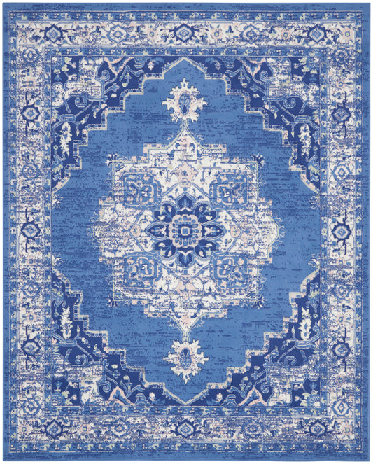 Nourison Home Whimsicle  Navy  Transitional