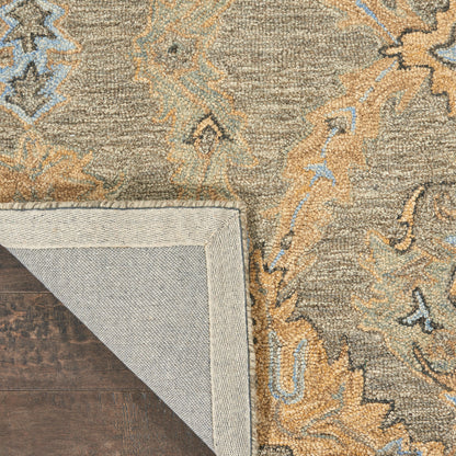 Nourison Home Azura  Taupe Blue  Transitional