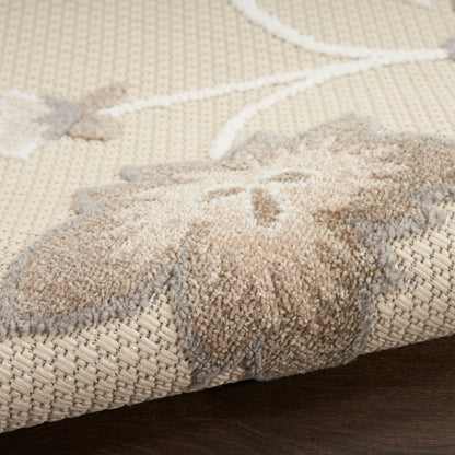 Nourison Home Aloha  Beige  Contemporary