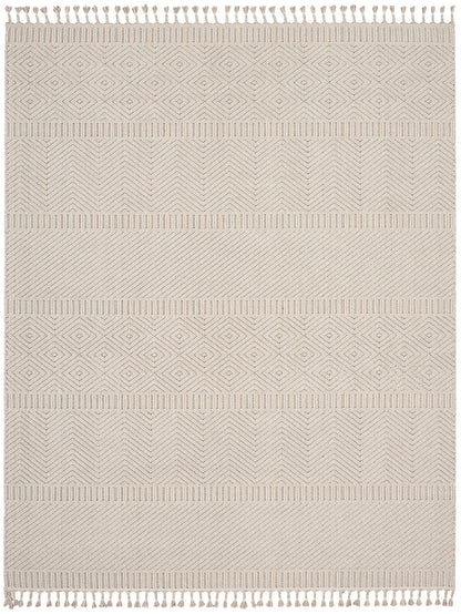 Nourison Home Paxton PAX06 Ivory Contemporary Power-loomed Rug