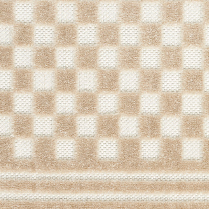 Nourison Home Care Free  Beige  Contemporary