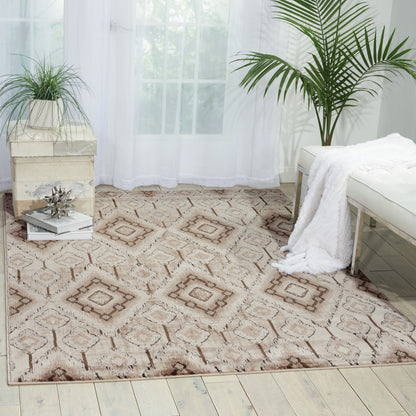 Nourison Home Karma  Beige  Transitional