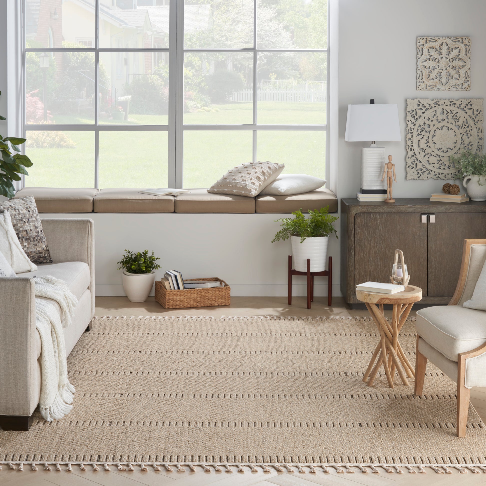 Nourison Home Paxton  Mocha  Contemporary