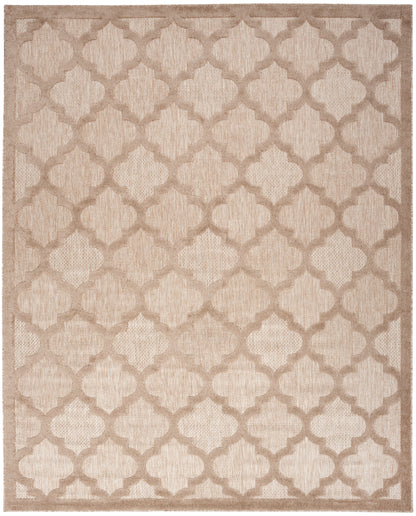 Nourison Home Easy Care NES01 Natural Beige Contemporary Flat Weave Rug