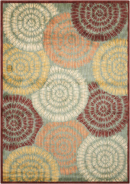 Nourison Home Aristo  Multicolor  Contemporary