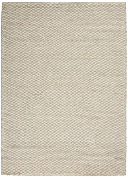 Calvin Klein Textured Dots CK80 Cream Contemporary Woven Rug