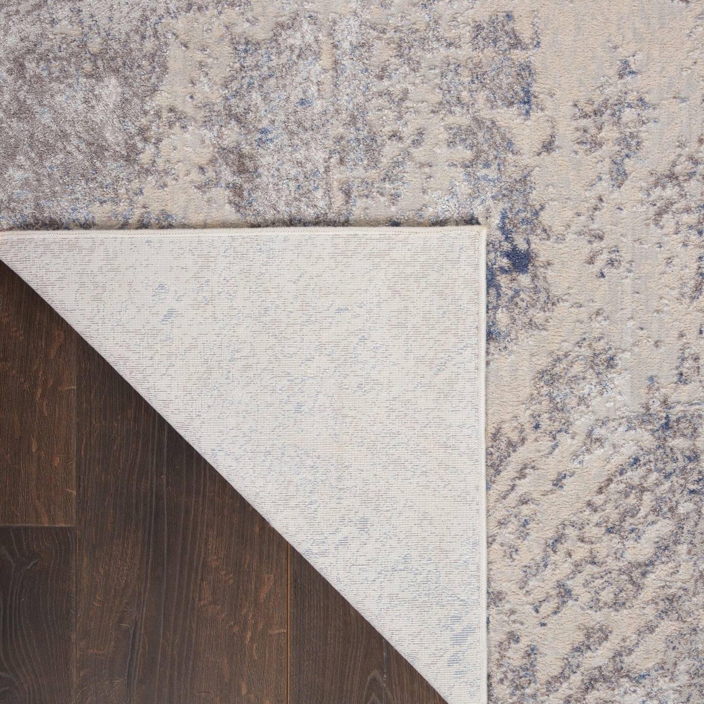 Nourison Home Silky Textures  Ivory Grey  Contemporary