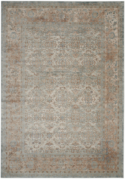 Nourison Home Malta MAI09 Slate Traditional Power-loomed Rug
