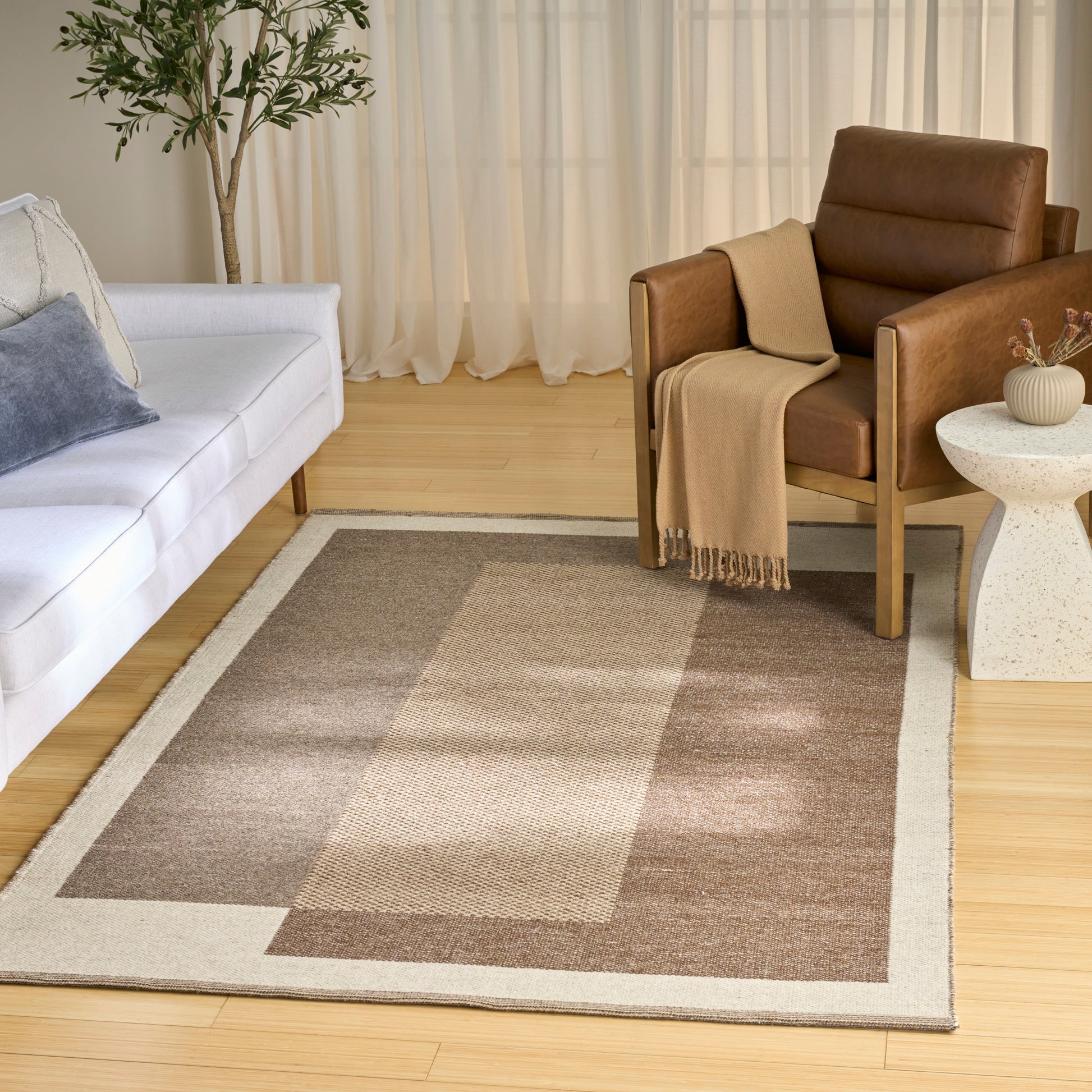 Nourison Home Copenhagen  Ivory Mocha  Contemporary