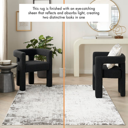 Nourison Home Desire  Grey Ivory  Contemporary