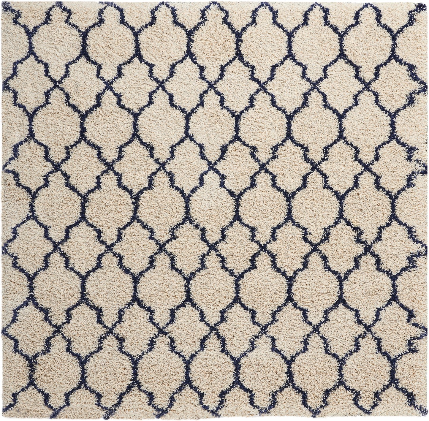 Nourison Home Amore AMOR2 Ivory Blue Contemporary Power-loomed Rug