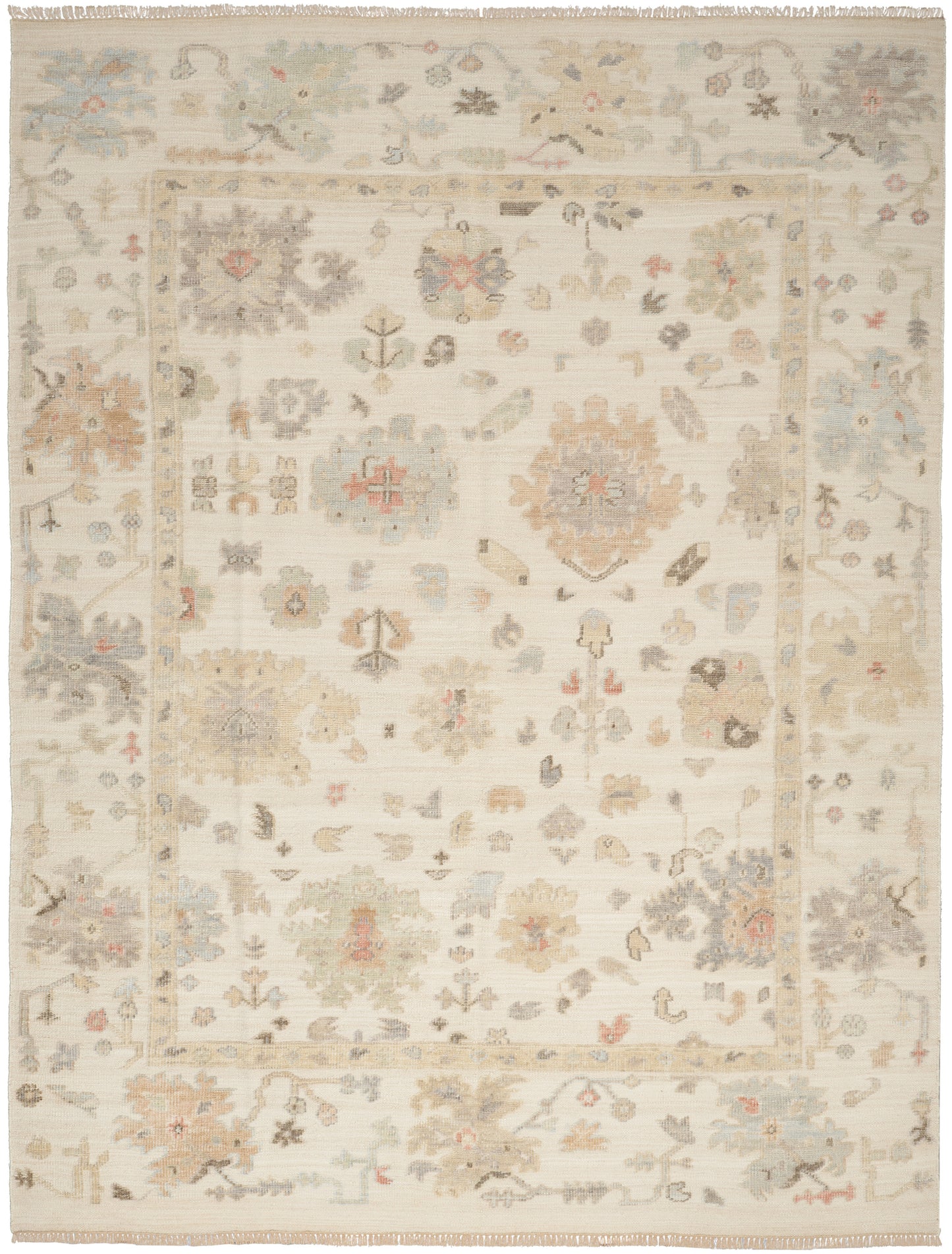Nourison Home Whispers WHP04 Ivory Traditional Hand Knotted Rug