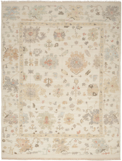 Nourison Home Whispers WHP04 Ivory Traditional Hand Knotted Rug