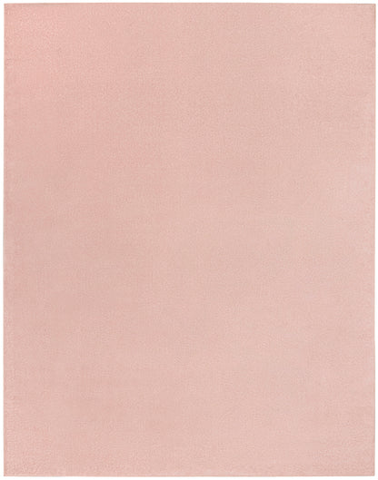 Nourison Home Nourison Essentials NRE01 Pink Contemporary Power-loomed Rug
