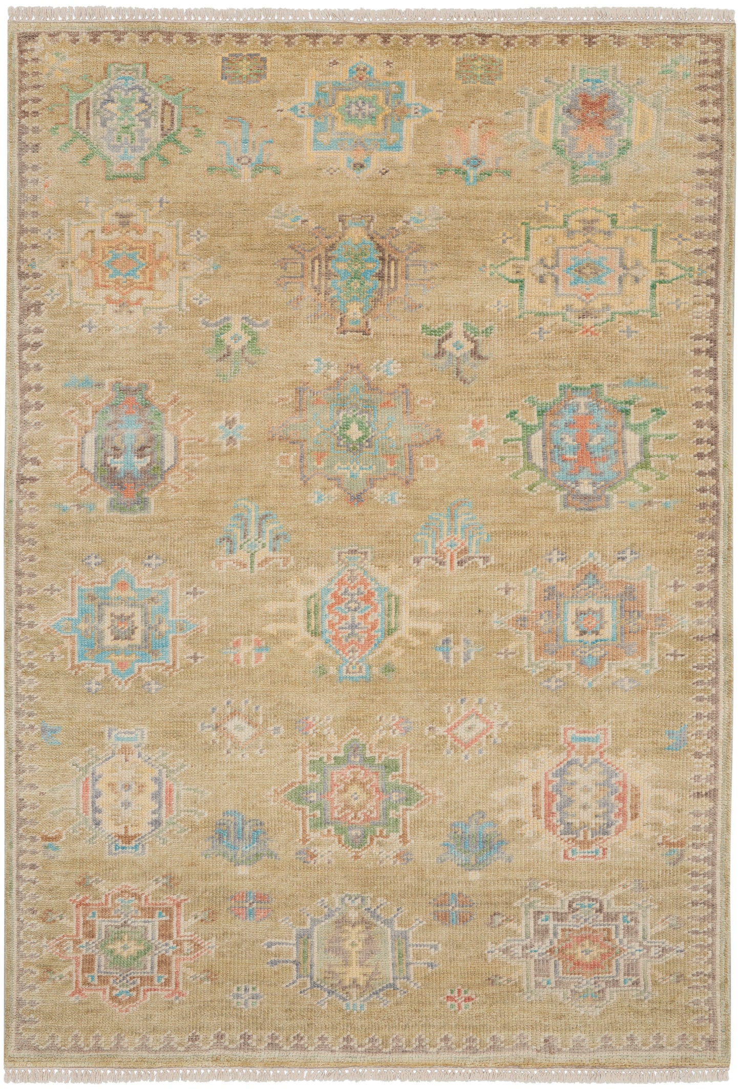 Nourison Home Odessa ODS05 Sage Traditional Knotted Rug