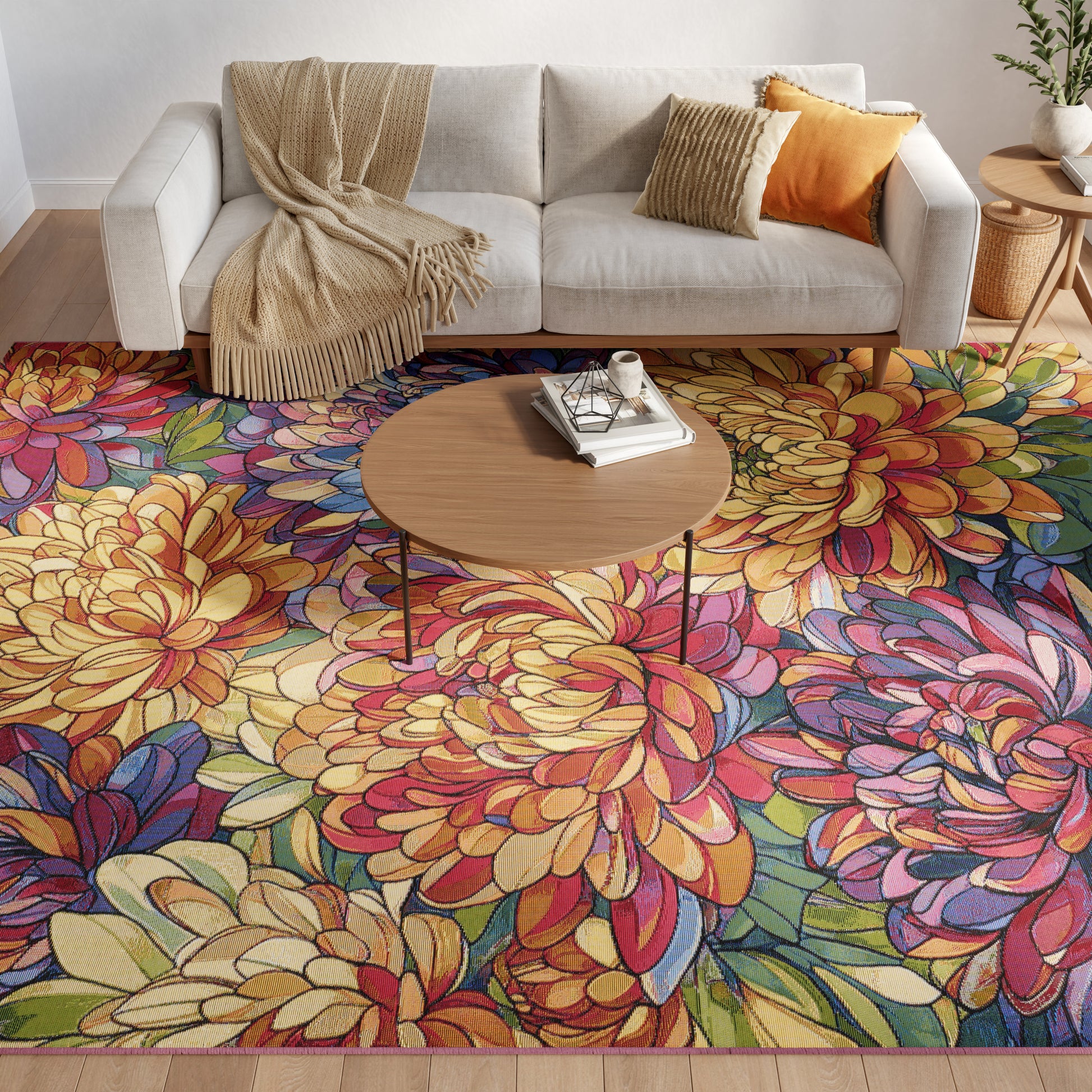 Nourison Home Color Splash  Multicolor  Contemporary