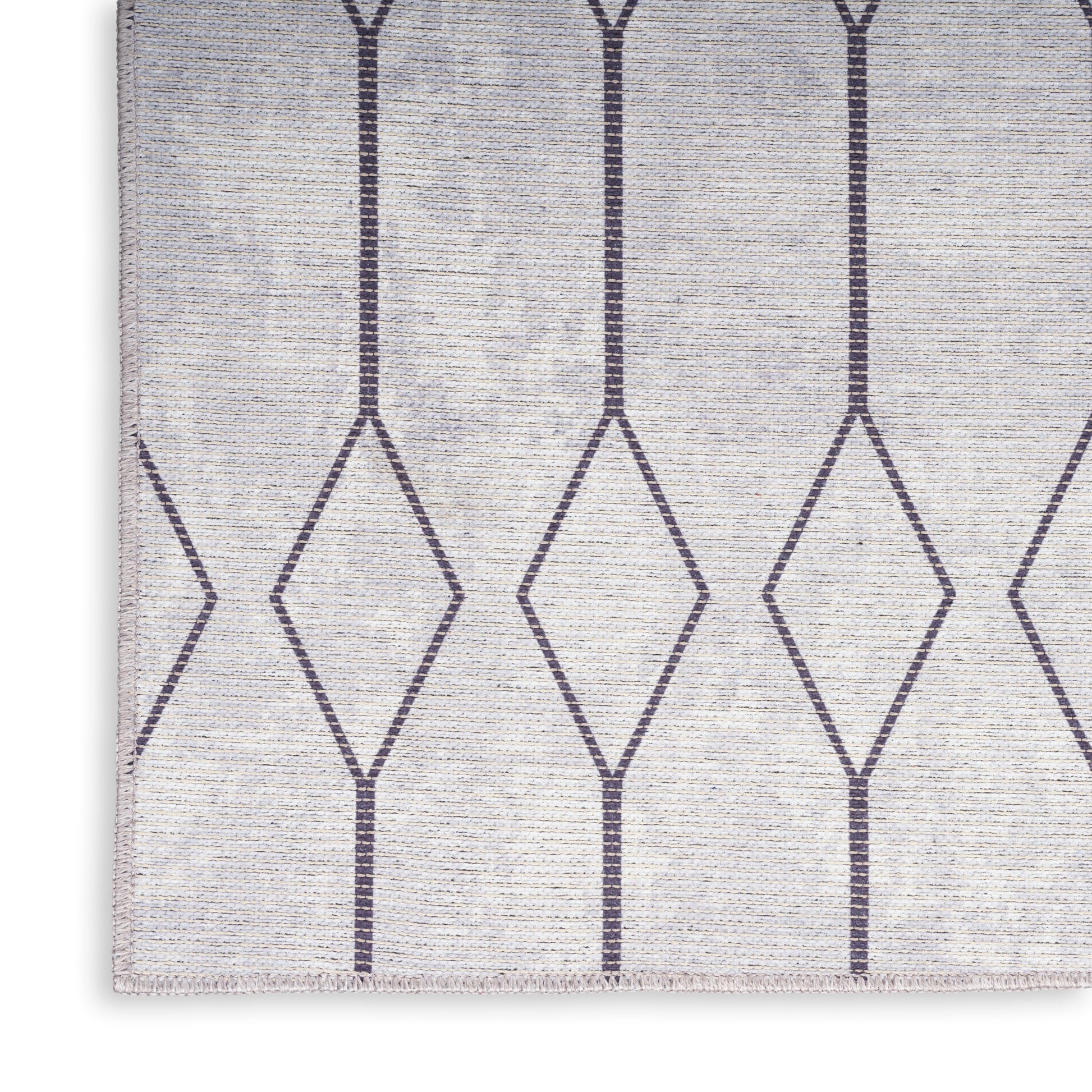 Nourison Home New Concept Washables  Ivory Grey  Contemporary