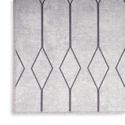 Nourison Home New Concept Washables  Ivory Grey  Contemporary