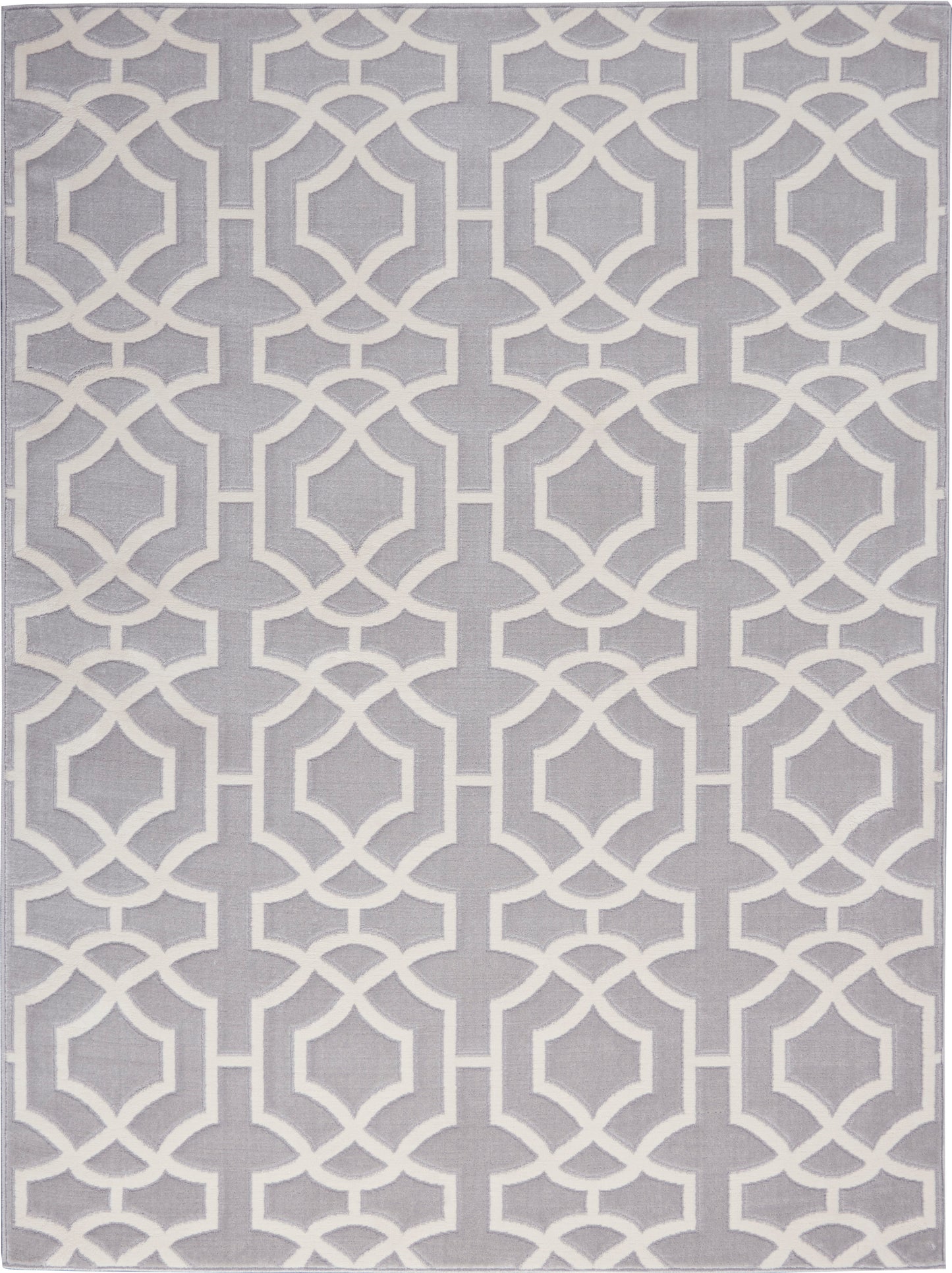 Nourison Home Joli  Grey White  Contemporary