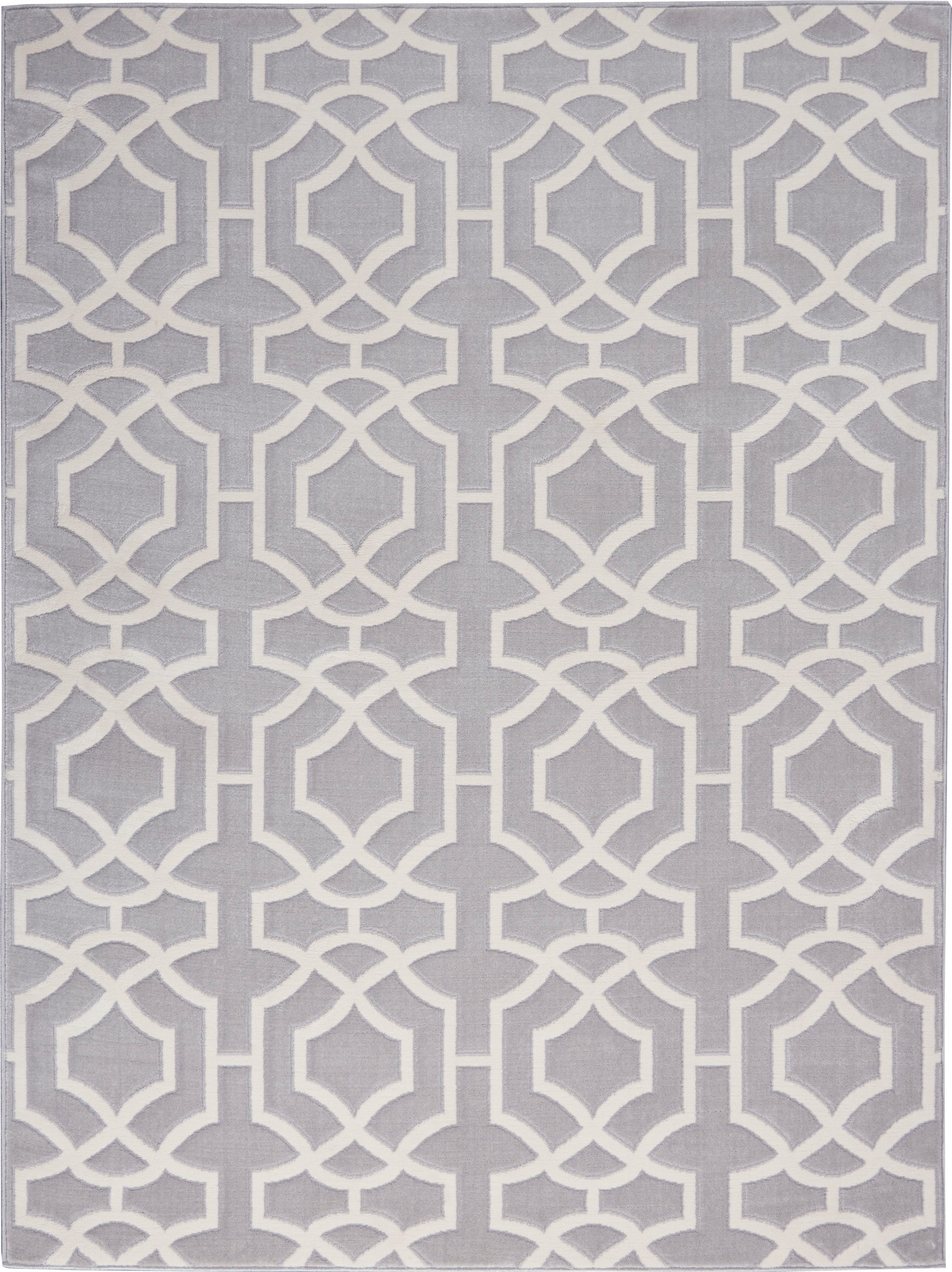 Nourison Home Joli  Grey White  Contemporary
