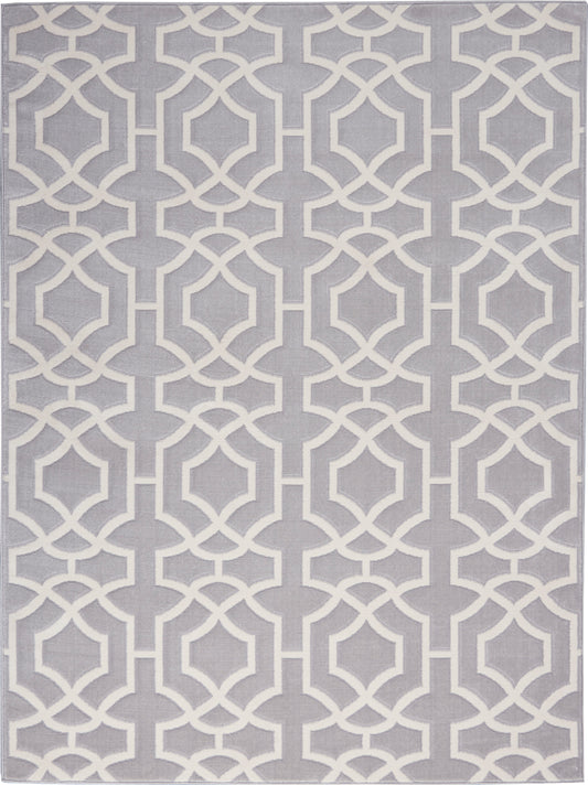 Nourison Home Joli  Grey White  Contemporary