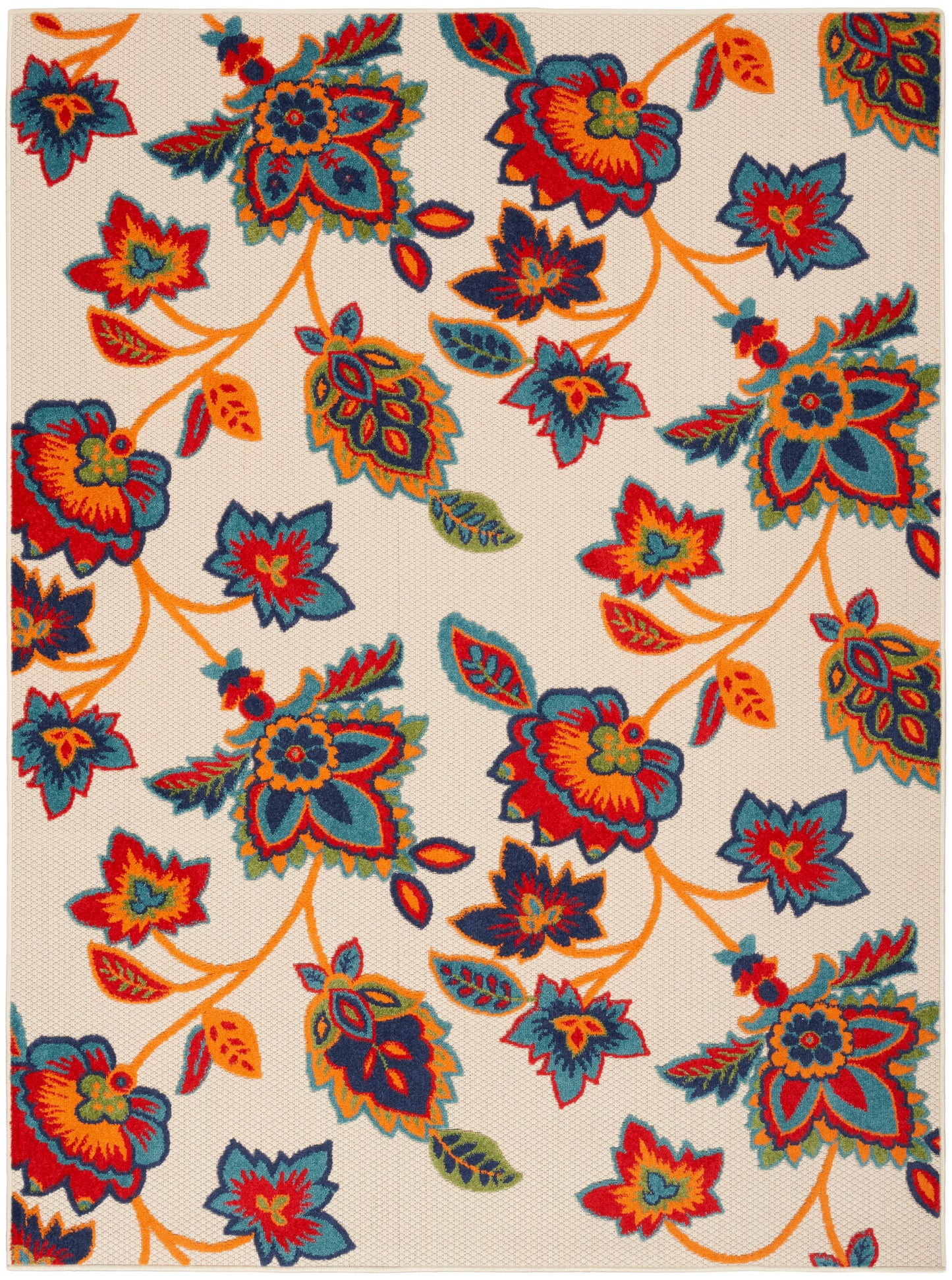 Nourison Home Aloha ALH31 Multicolor Contemporary Power-loomed Rugs