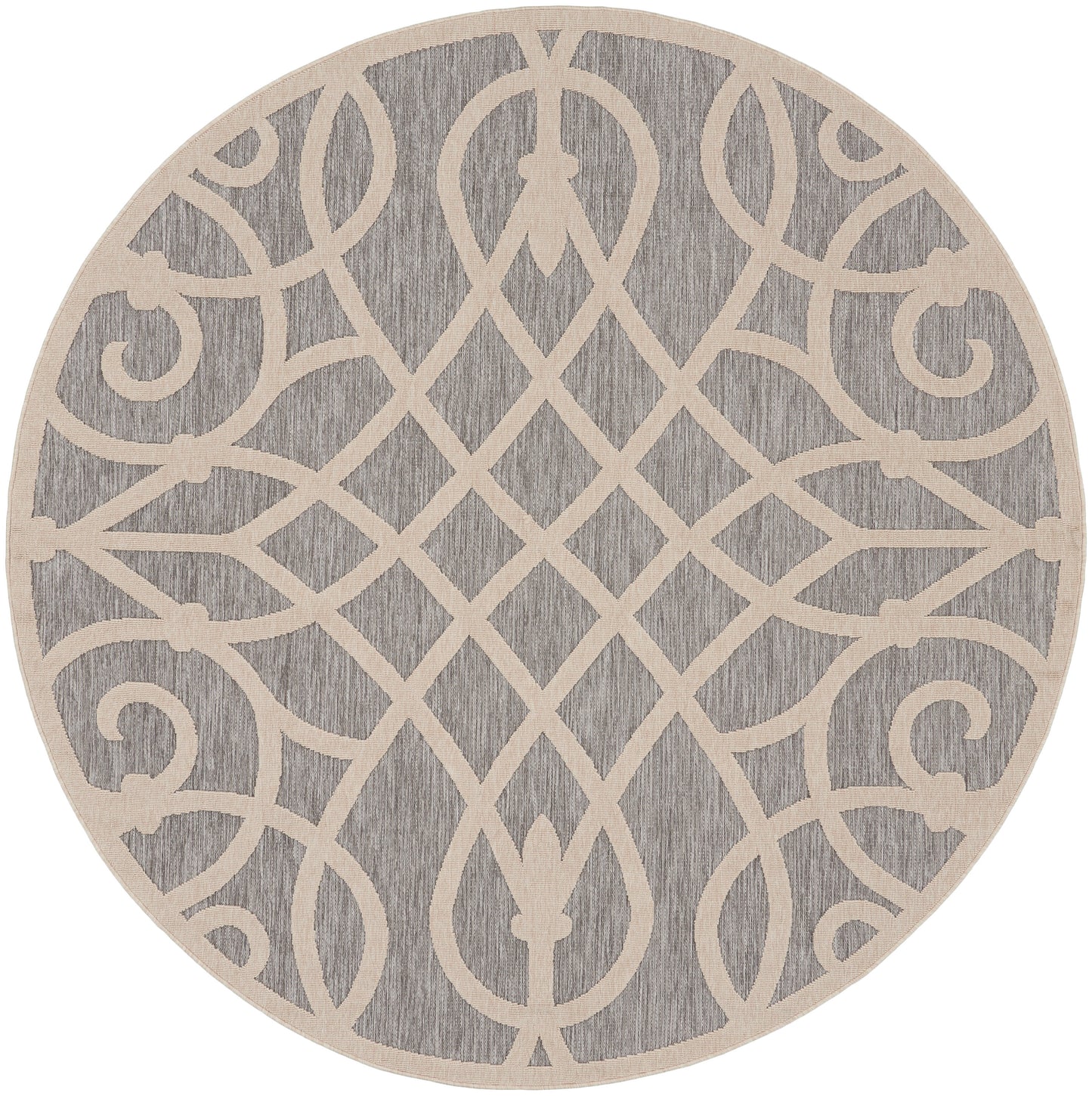 Nourison Home Cozumel CZM04 Grey Contemporary Power-loomed Rug
