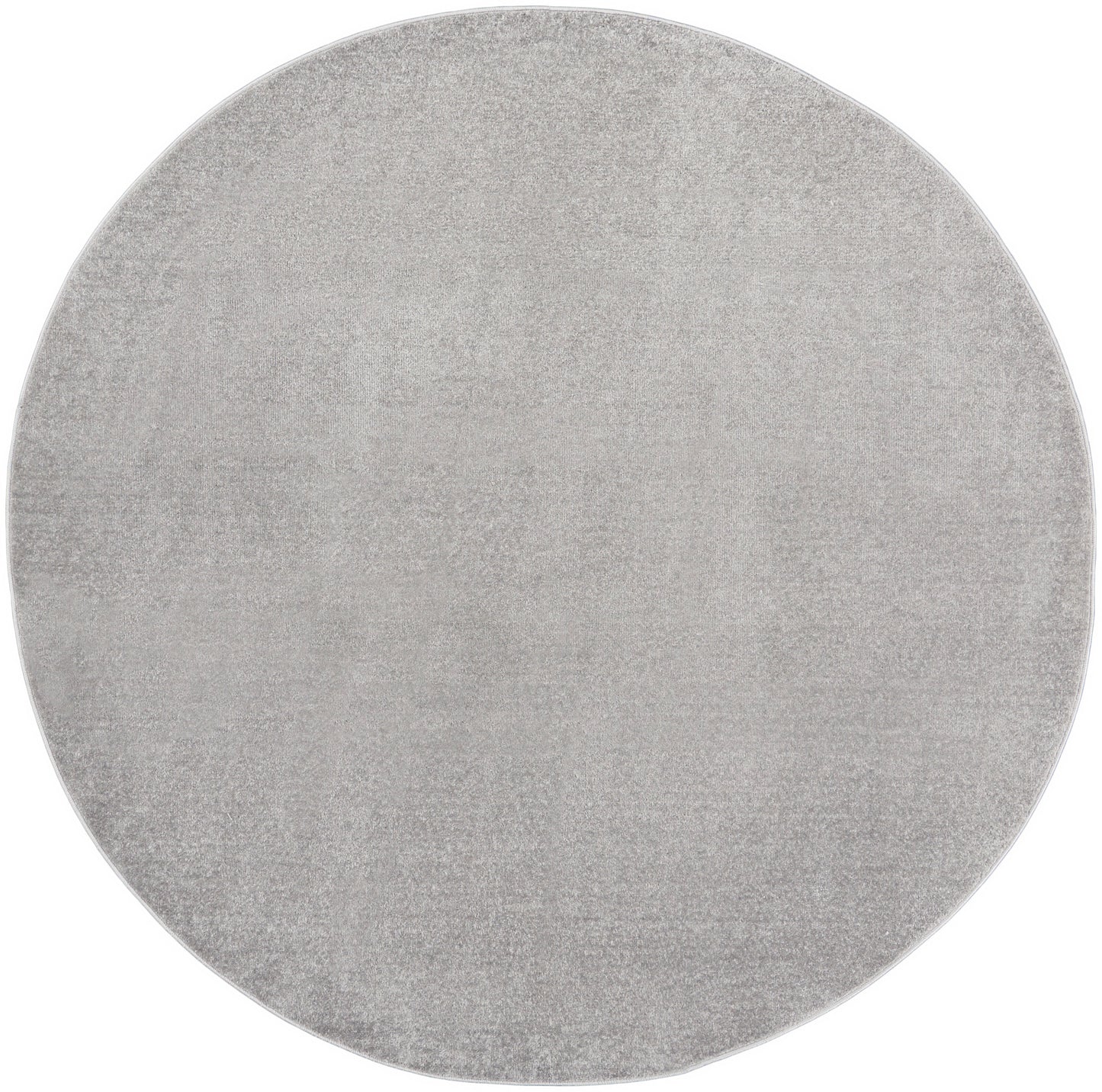 Nourison Home Nourison Essentials NRE01 Silver Grey Contemporary Power-loomed Rug