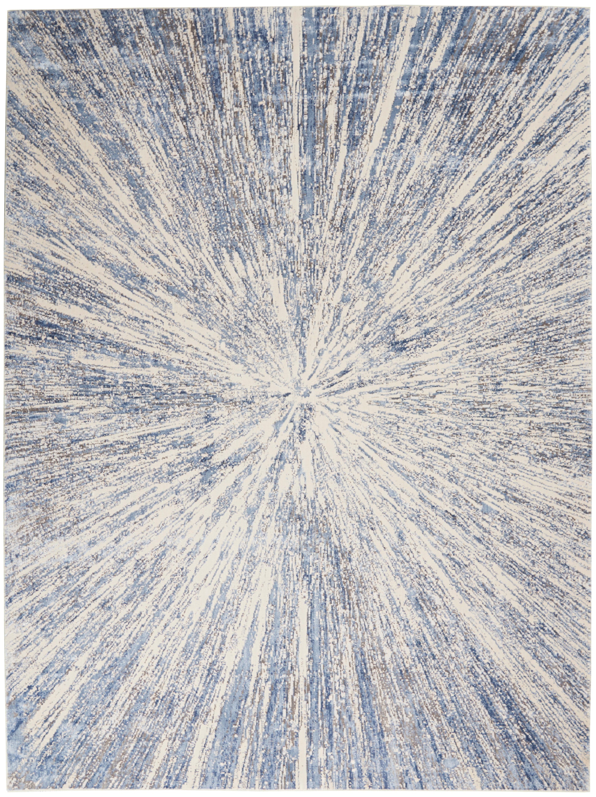 Nourison Home Silky Textures  Blue Grey  Contemporary