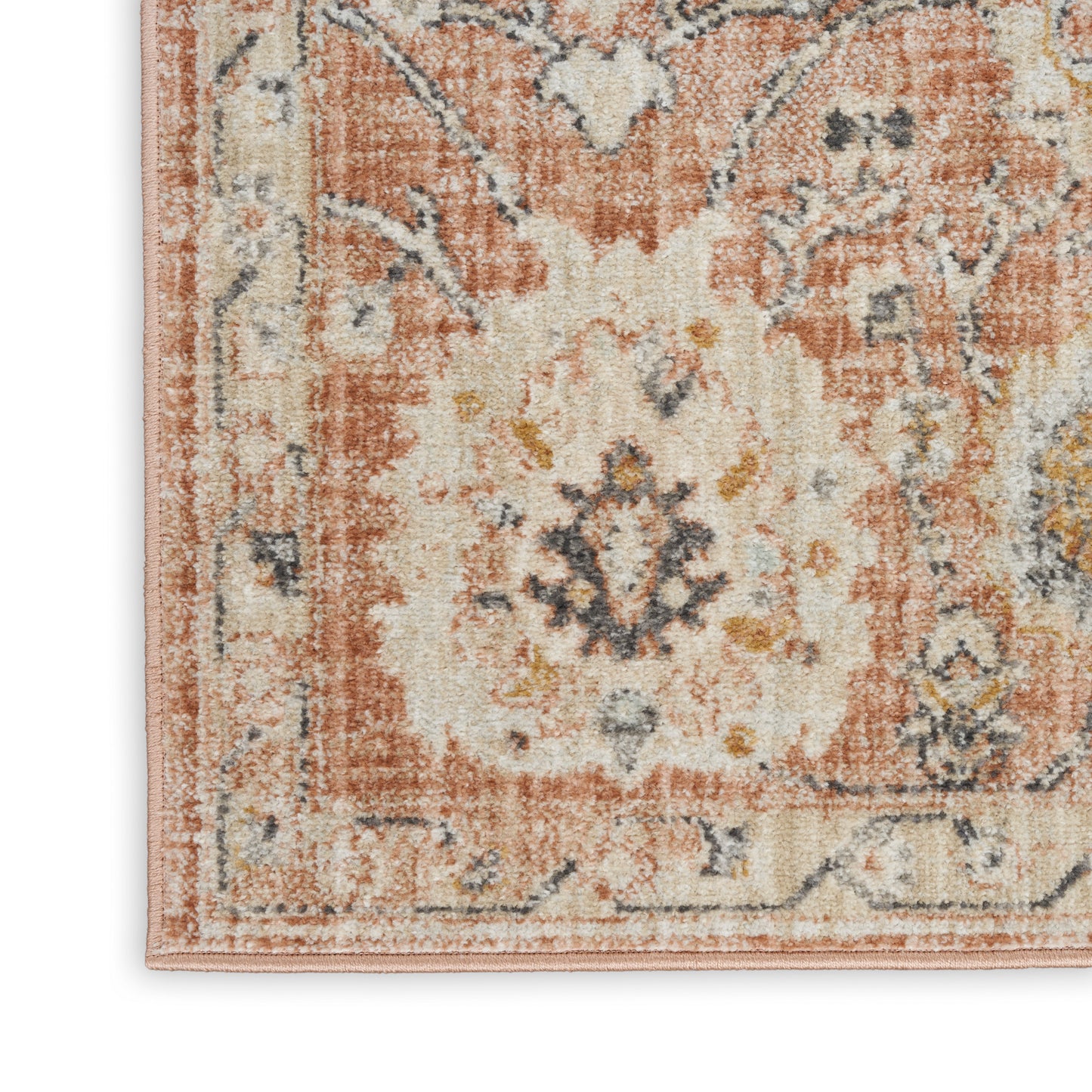 Nourison Home Oushak Home  Rust  Traditional