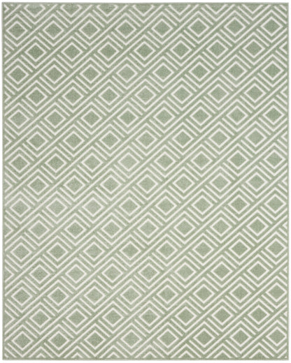 Nourison Home Care Free  Green  Contemporary