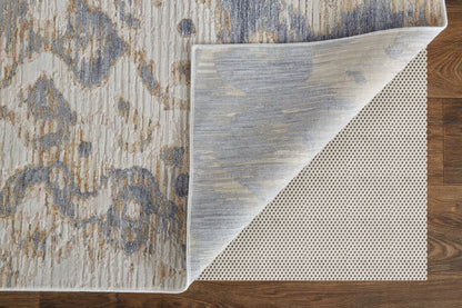 Feizy Laina 39G7F Blue Beige Transitional/Industrial/Casual Machine Woven Rug - Rugs - Feizy - Atlanta Designer Rugs