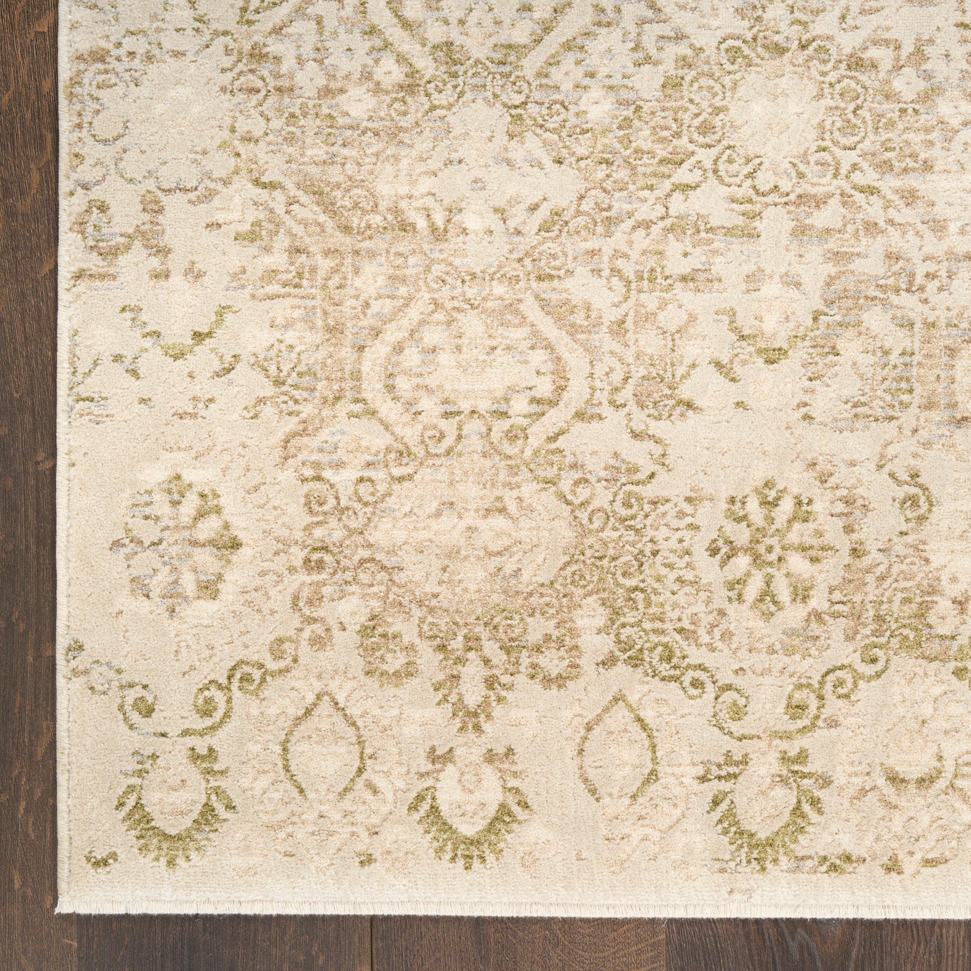 Nourison Home Sultana  Beige Green  Traditional