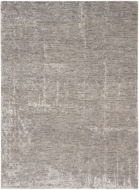 Nourison Home Luna  Grey Silver  Contemporary