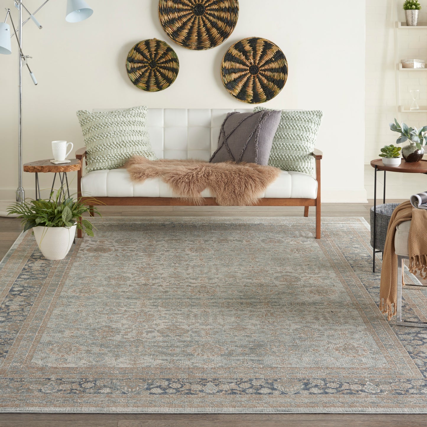 Nourison Home Malta  Cloud  Traditional