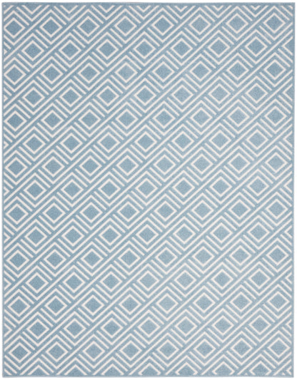 Nourison Home Care Free  Blue  Contemporary