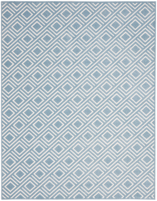 Nourison Home Care Free  Blue  Contemporary