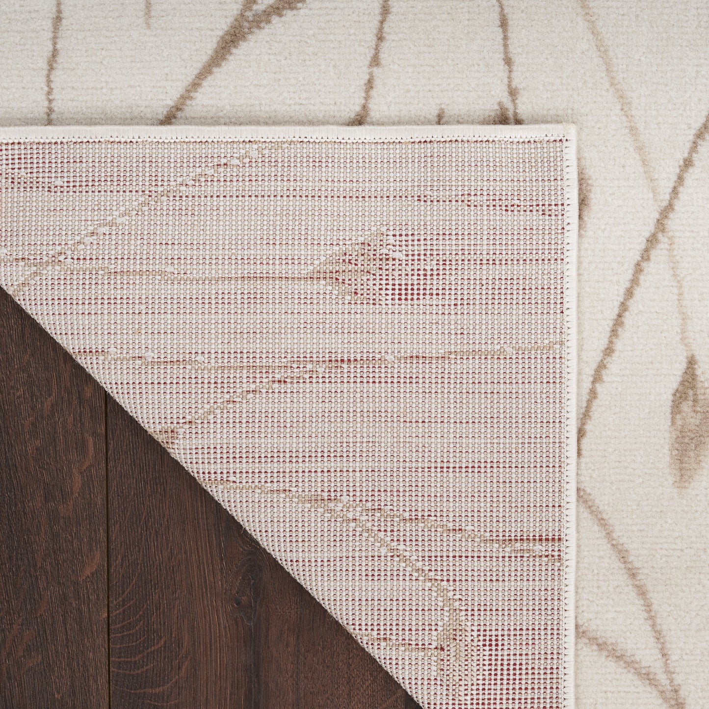 Nourison Home Grafix  Ivory Beige  Contemporary