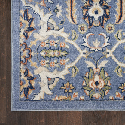 Nourison Home Allur  Light Blue  Transitional