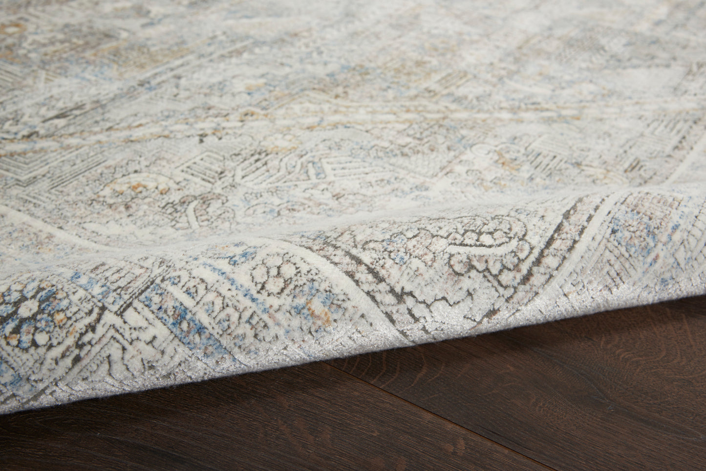 Nourison Home Starry Nights  Cream Grey  Traditional