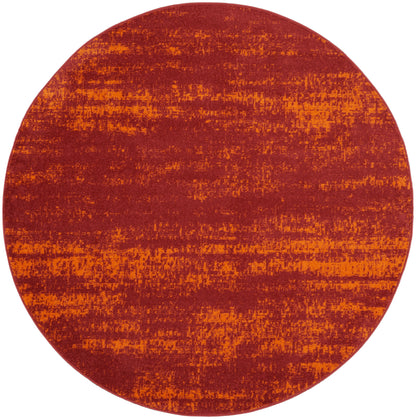 Nourison Home Nourison Essentials NRE03 Red Contemporary Power-loomed Rug